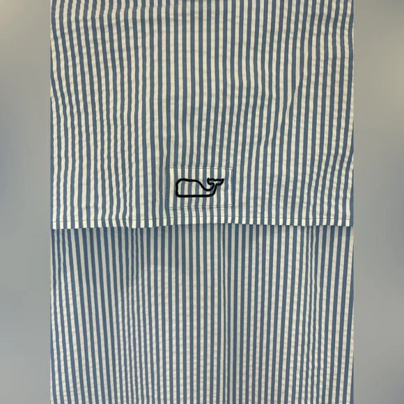 Vineyard Vines Blue Striped Swim Coverup - Picture 5 of 12
